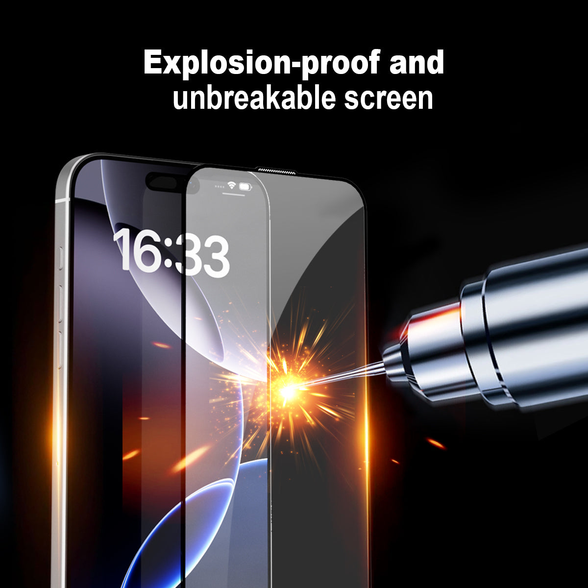 ESEEKGO TGF-01 Full Cover HD Clear Tempered Glass Screen Protector  (50/400)