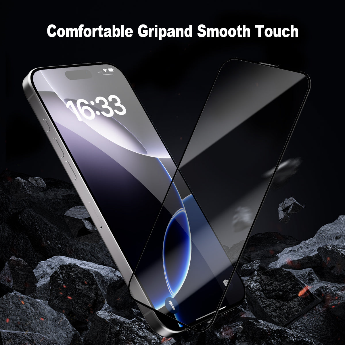 ESEEKGO TGF-01 Full Cover HD Clear Tempered Glass Screen Protector  (50/400)