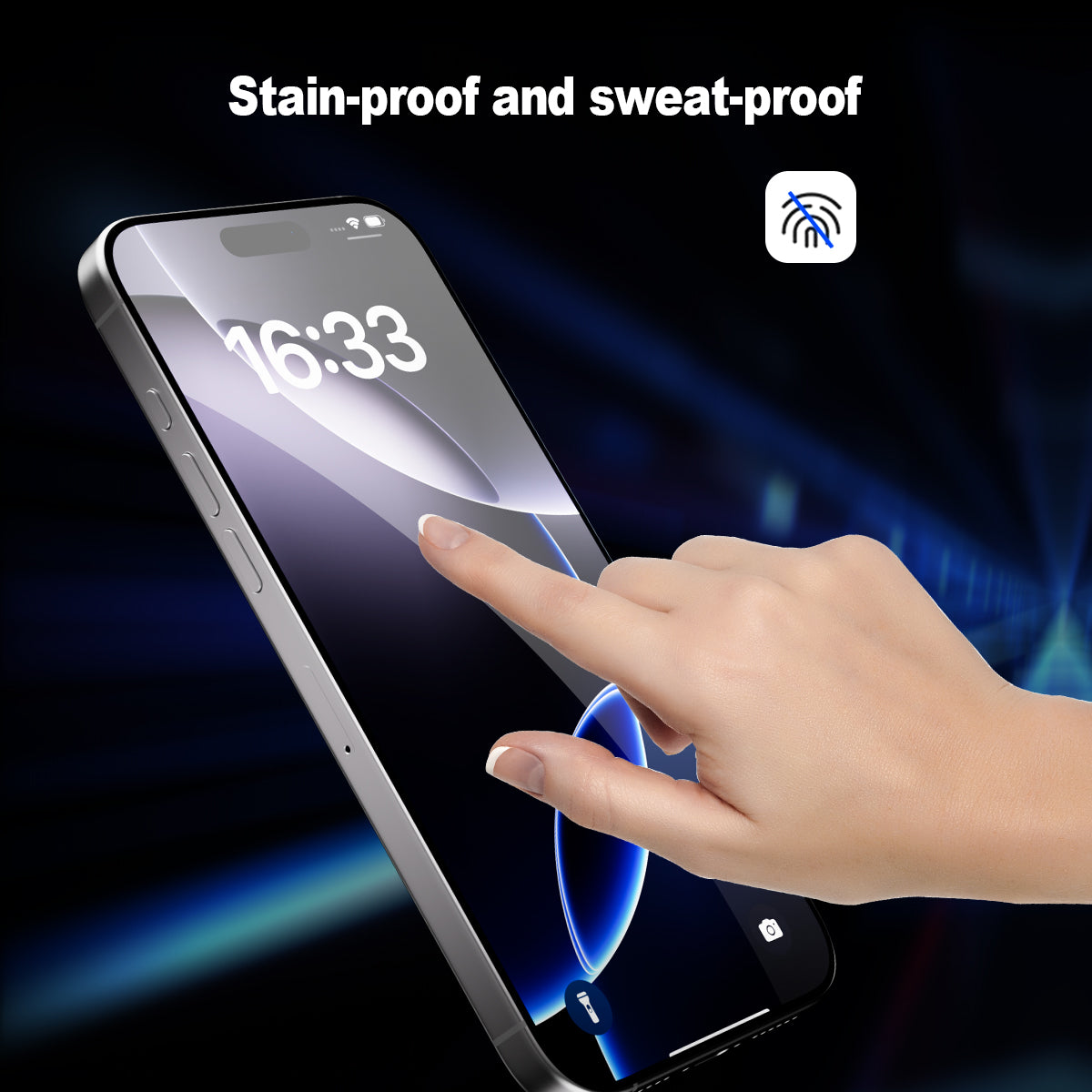 ESEEKGO TGF-01 Full Cover HD Clear Tempered Glass Screen Protector  (50/400)