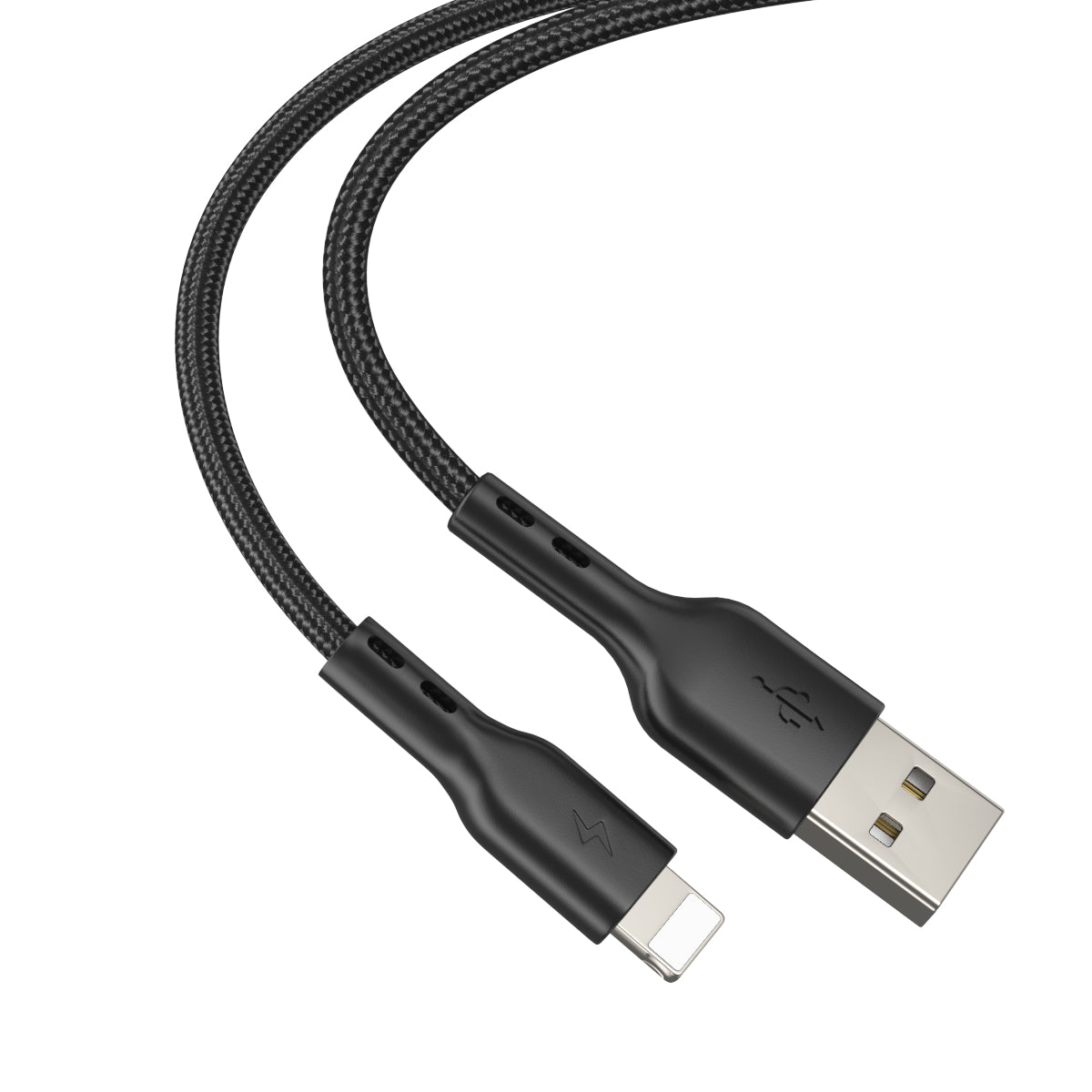 ESEEKGO G-3BL Nylon Braided USB to 8 PIN Data Cable (11/110)