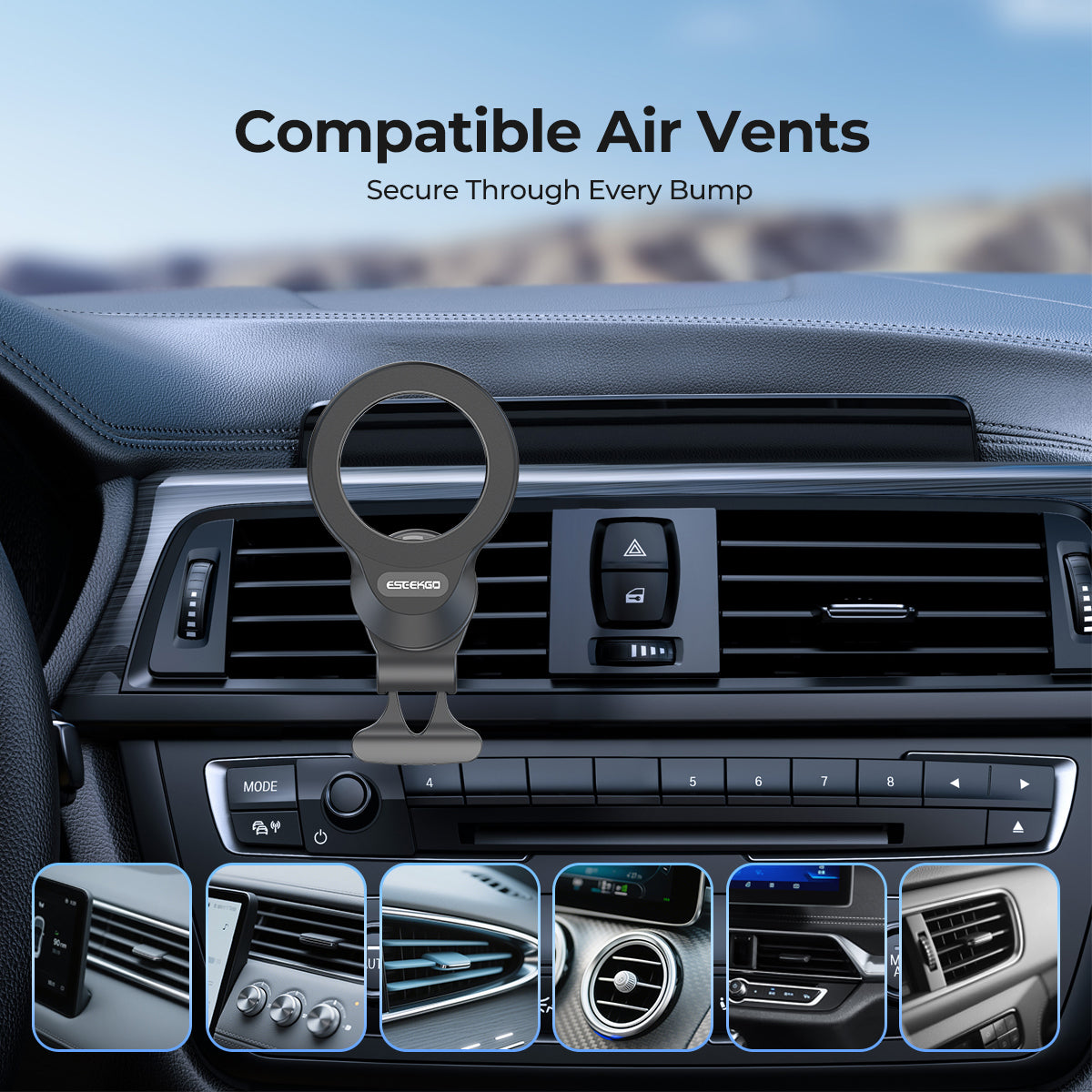 ESEEKGO CH-10 Car Magnetic Holder (8/80)