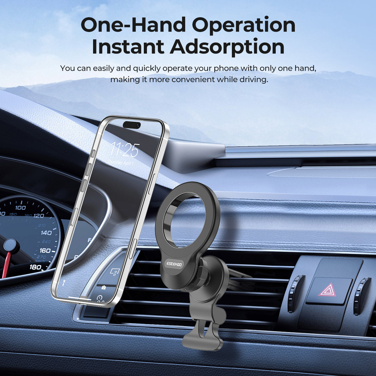 ESEEKGO CH-10 Car Magnetic Holder (8/80)