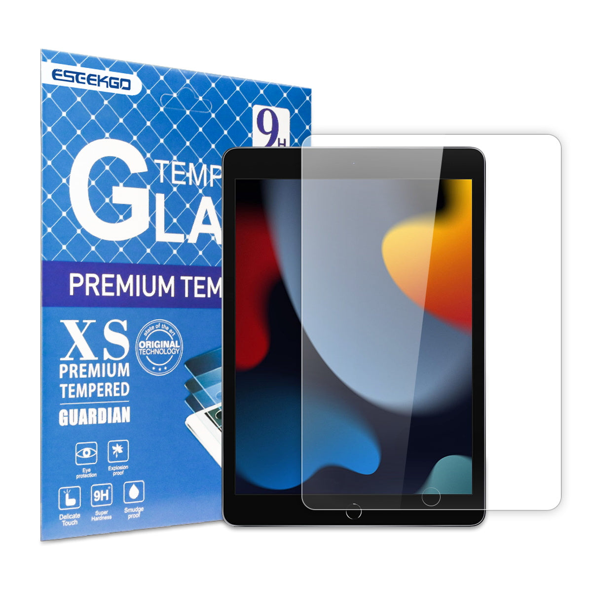 iPad Tablet Film With Blue Packaging