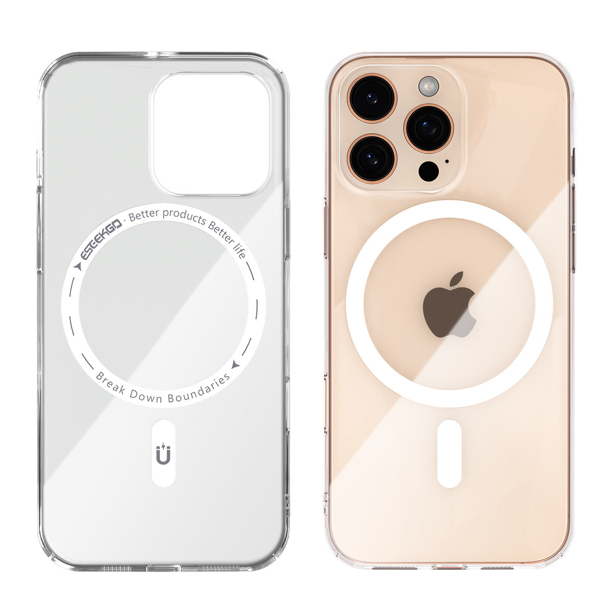 ESEEKGO Always Clear Guaranteed slim fit PC case with Magsafe
