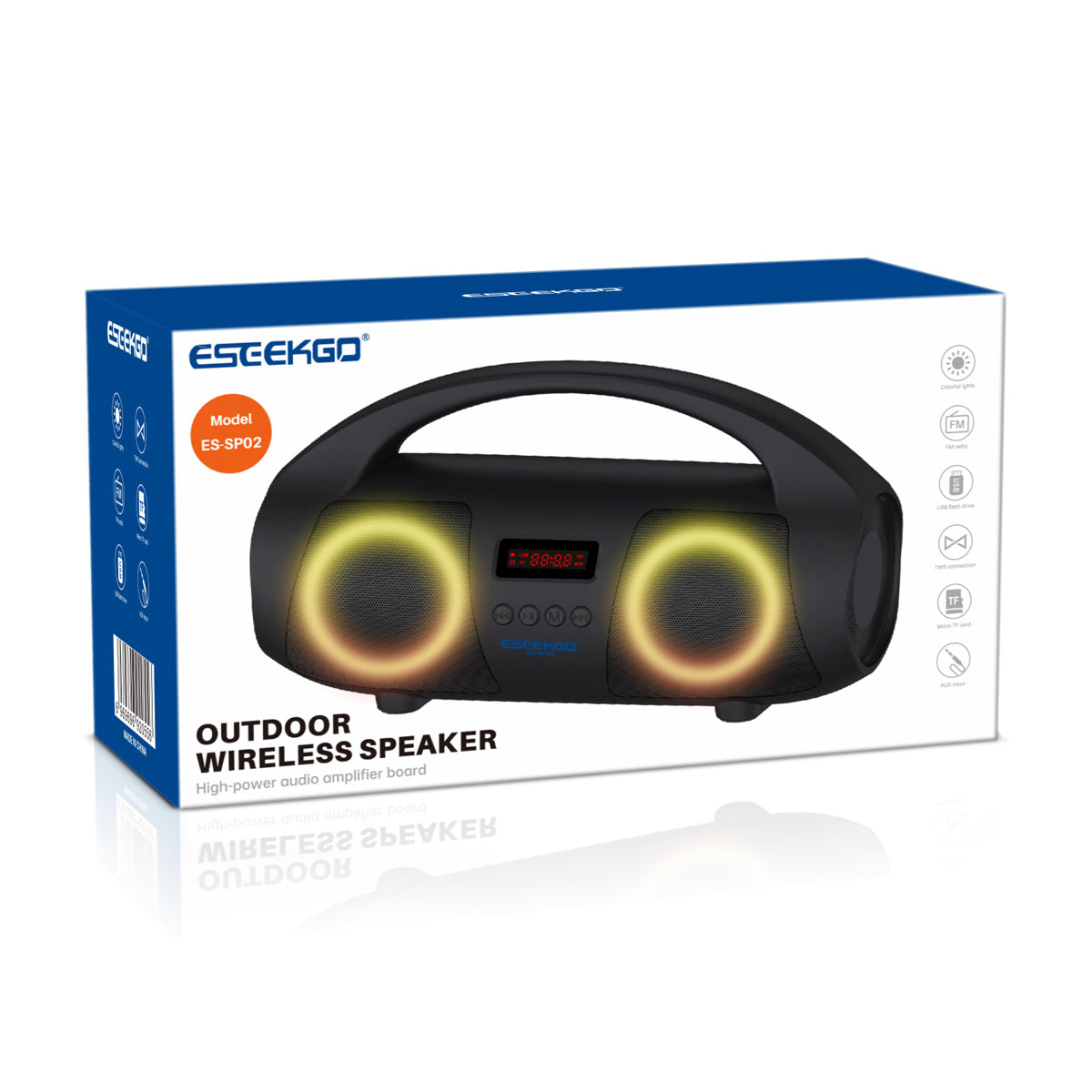 ESEEKGO ES-SP02 High Power Outdoor Wireless Speaker (20)