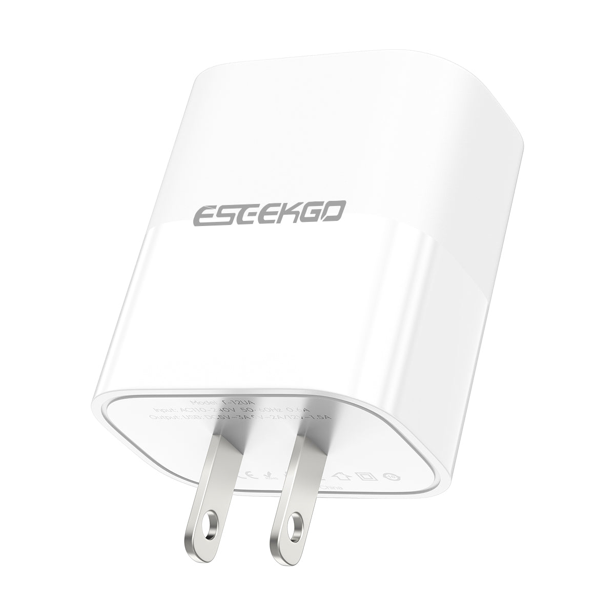 ESEEKGO T-12UA Travel Adapter (18W / US) (12/120)