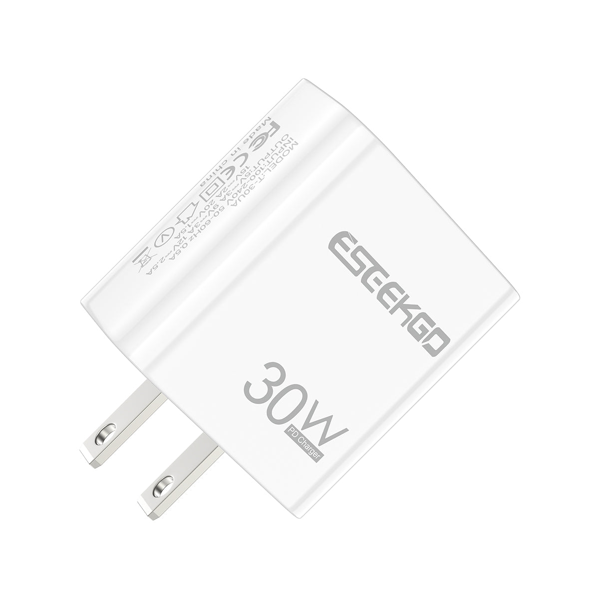 ESEEKGO T-30UA GaN PD30W US Standard Travel Adapter (10/100)