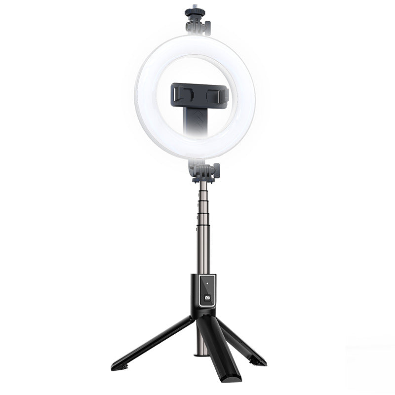ESEEKGO P40D Mobile Phone Bluetooth Selfie Stick Integrated Tripod + Fill Light