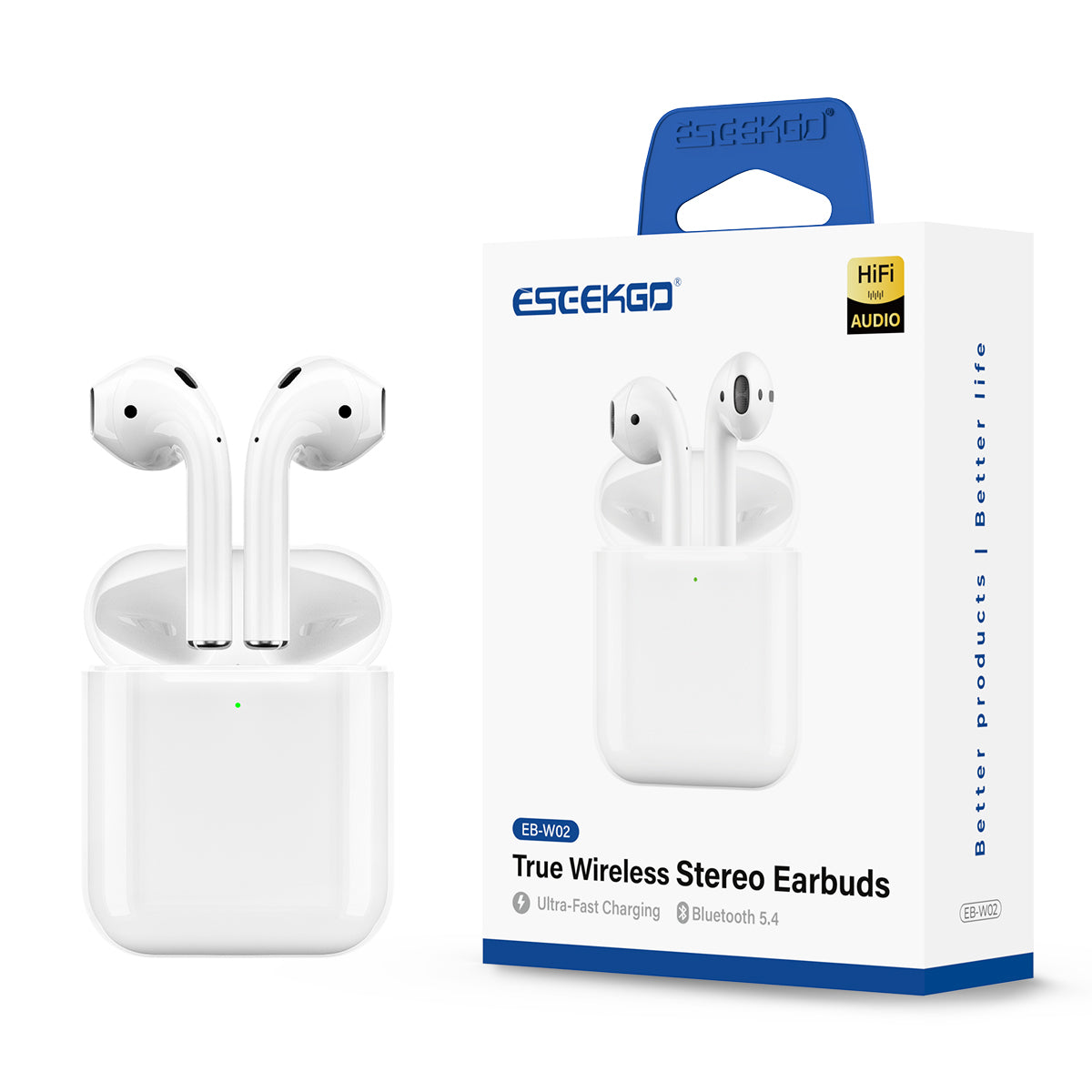 ESEEKGO EB-W02 Ture Wireless Stereo Earbuds 2 (10/100)