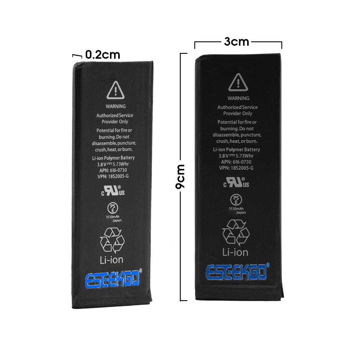 ESEEKGO Apple mobile phone lithium battery