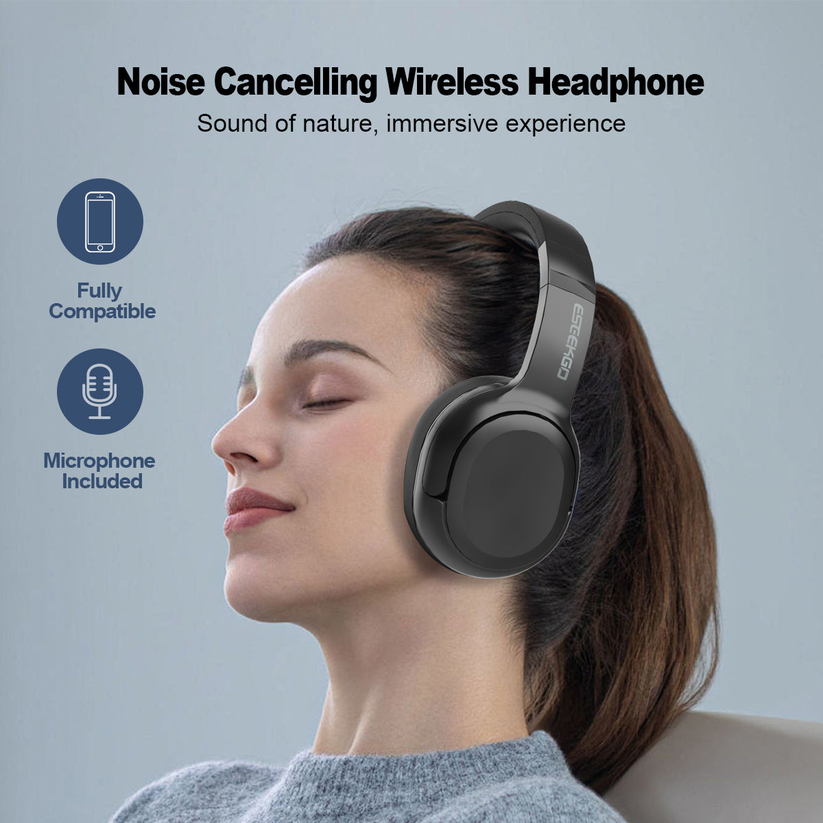 ESEEKGO ES-H01 Over-the-Ear Headphones (20)