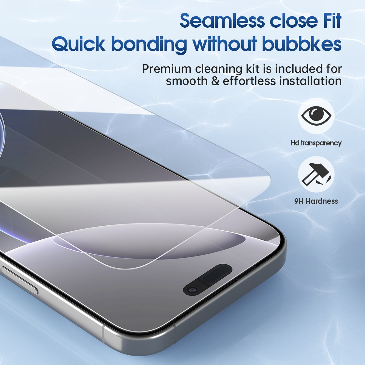 ESEEKGO TGC-01 HD Clear Tempered Glass Screen Protector (50 / 200)
