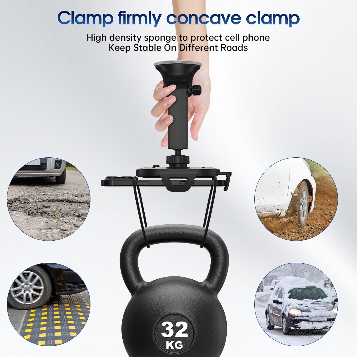 ESEEKGO CH-02 Easy One Touch Car Holder (48)