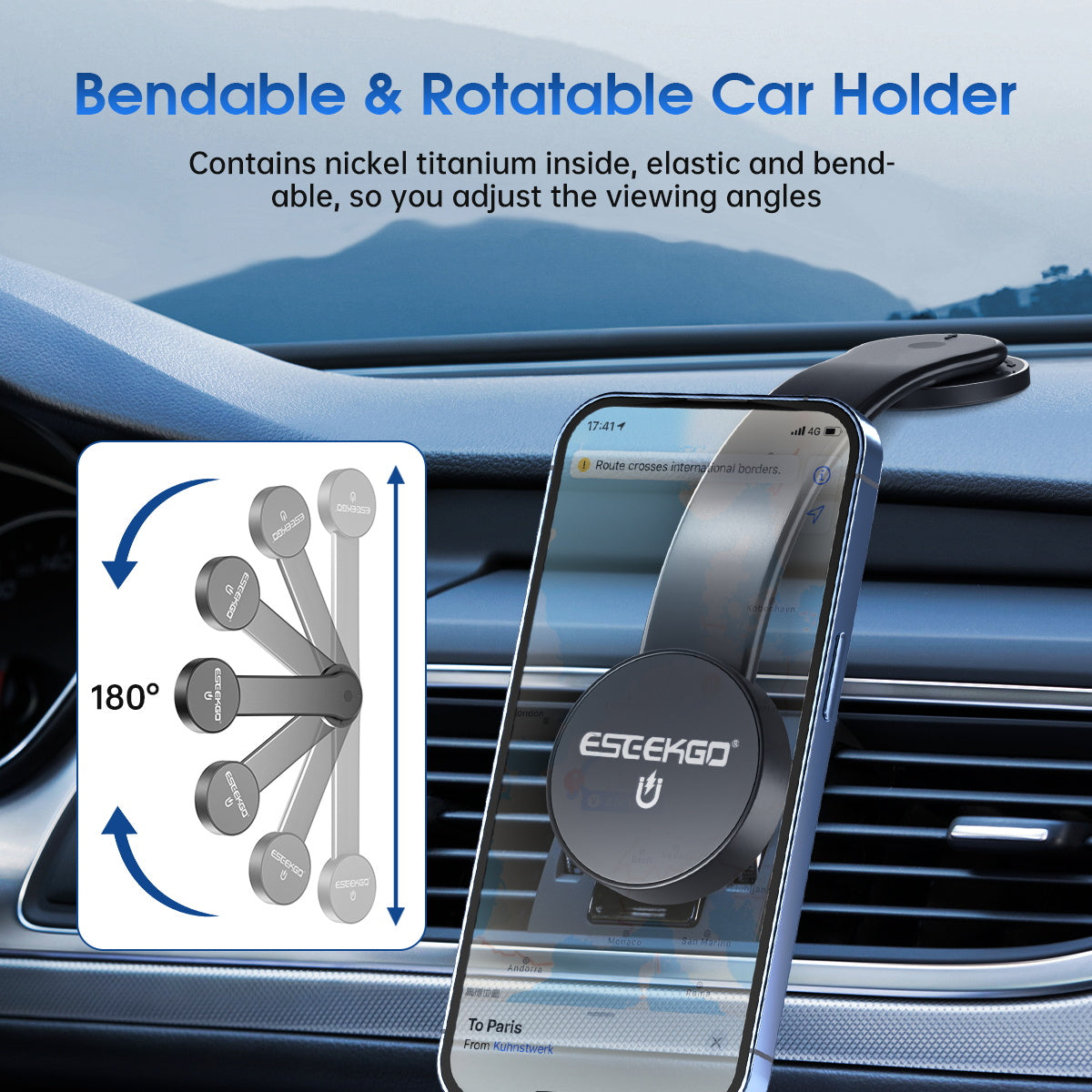 ESEEKGO CH-F1 Magnetic Car Holder (6/60)