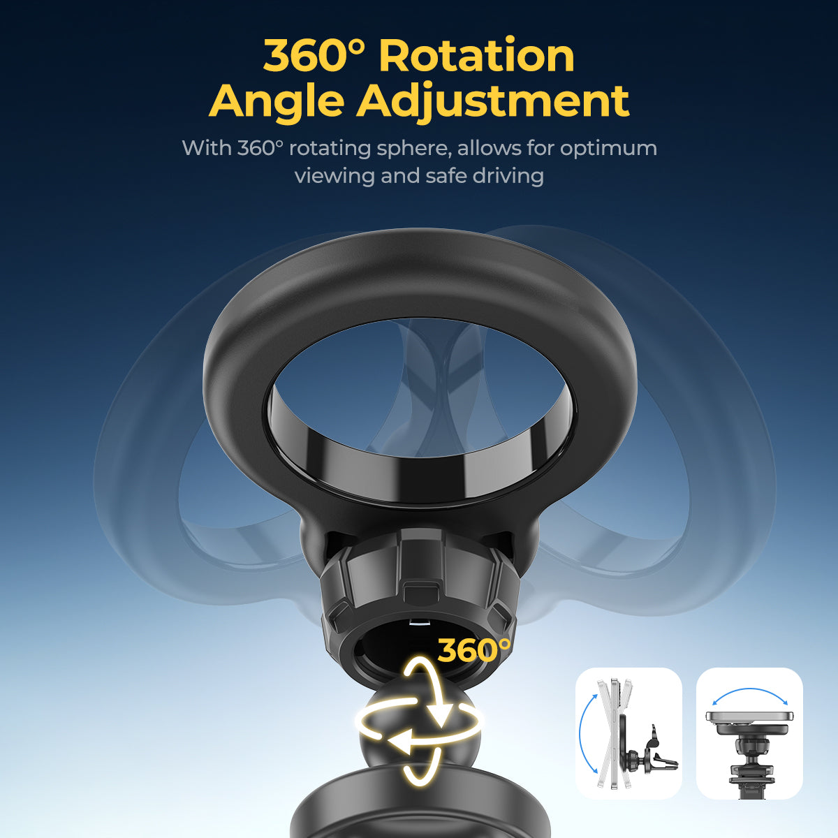 ESEEKGO CH-10 Car Magnetic Holder (8/80)