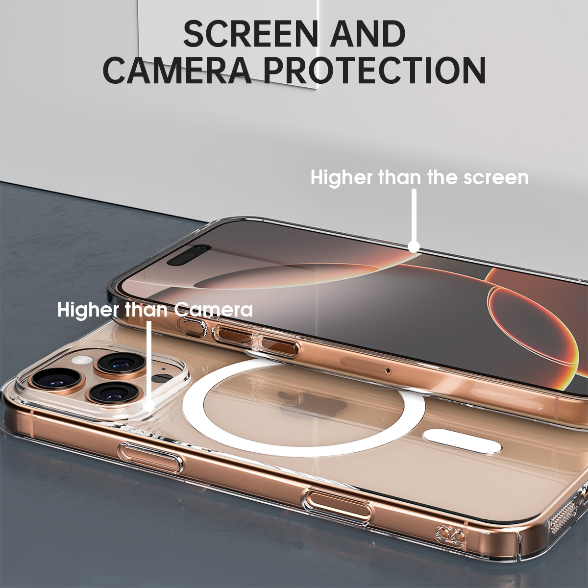 ESEEKGO Always Clear Guaranteed slim fit PC case with Magsafe