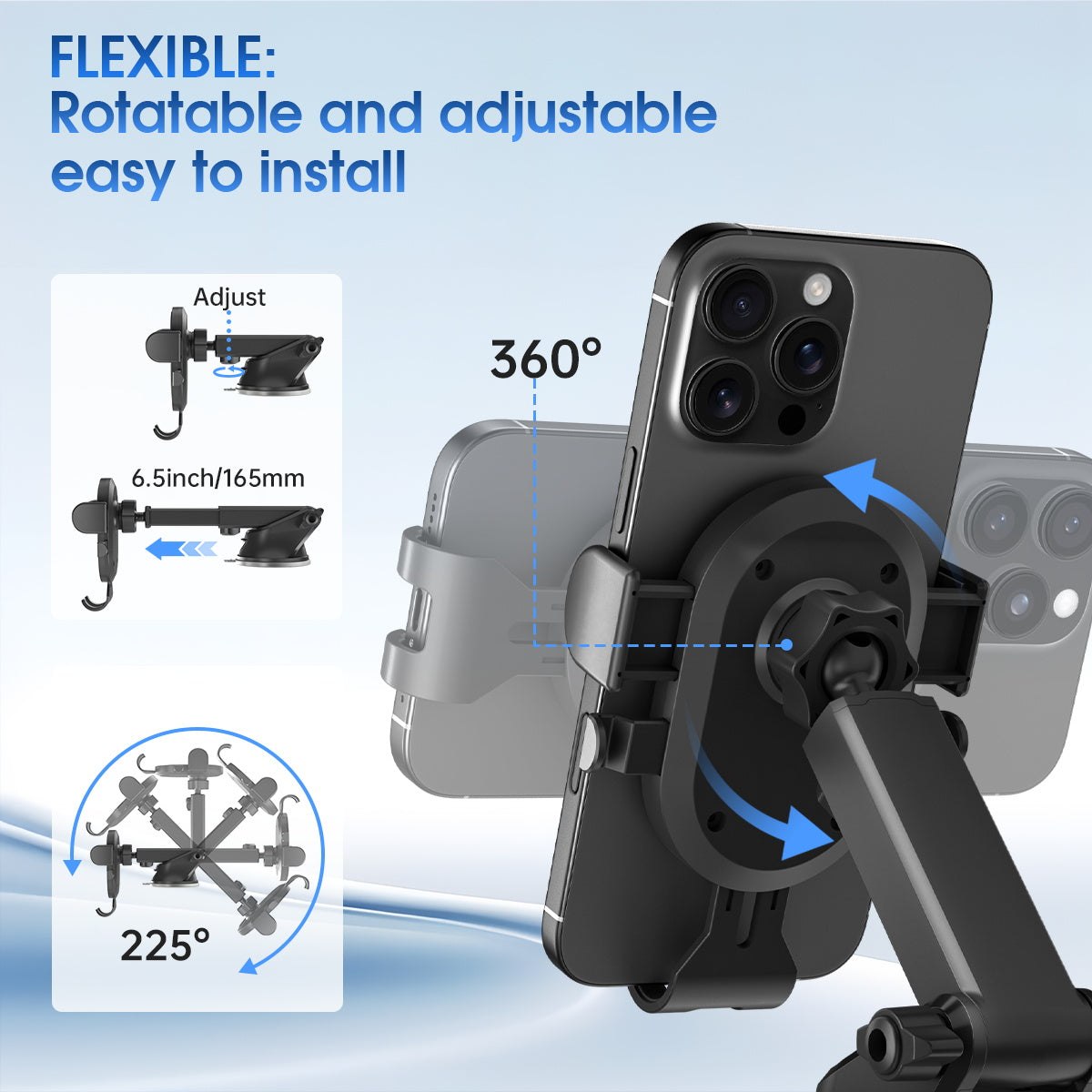 ESEEKGO CH-01 Easy One Touch Car Holder (48)