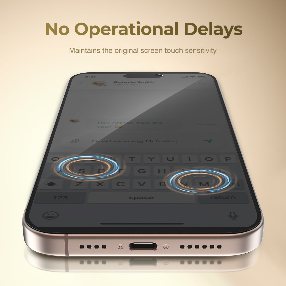 ESEEKGO TGP-03 Full Cover Privacy Tempered Glass Anti Peeping(50/400)