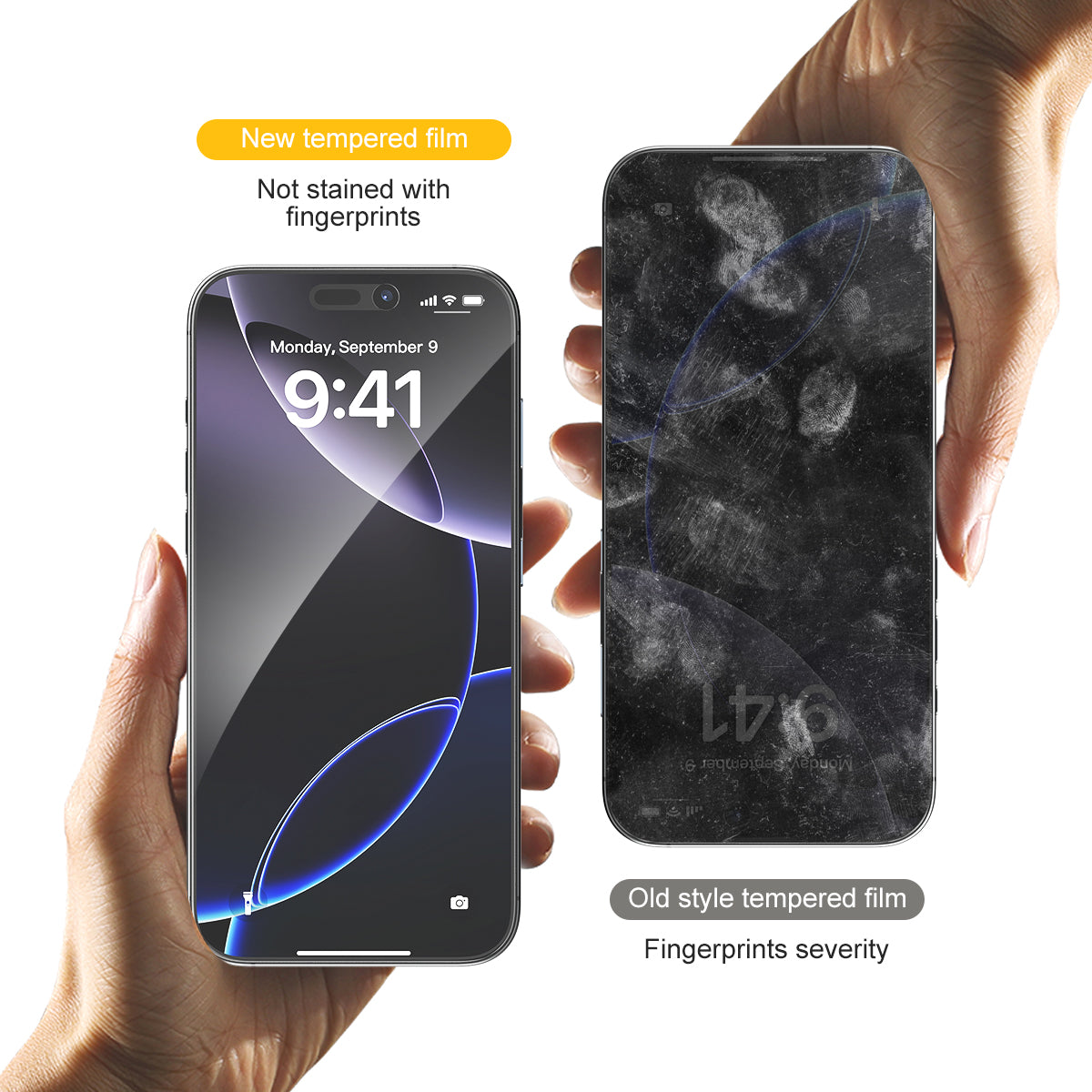 ESEEKGO TGP-02 HD Clear Privacy Tempered Glass Anti peeping (50 / 200)