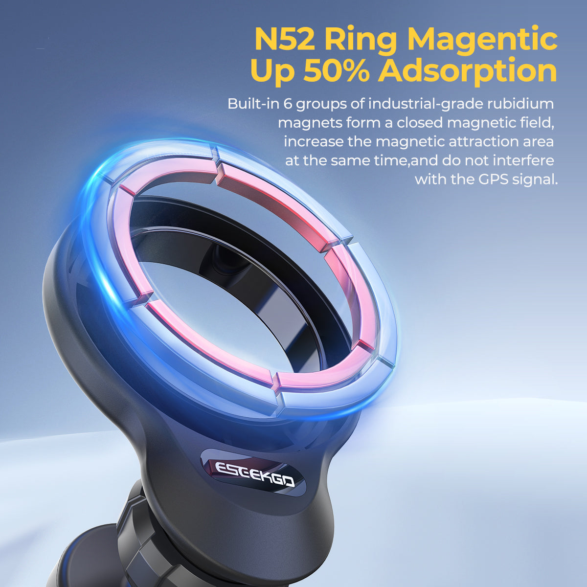 ESEEKGO CH-10 Car Magnetic Holder (8/80)