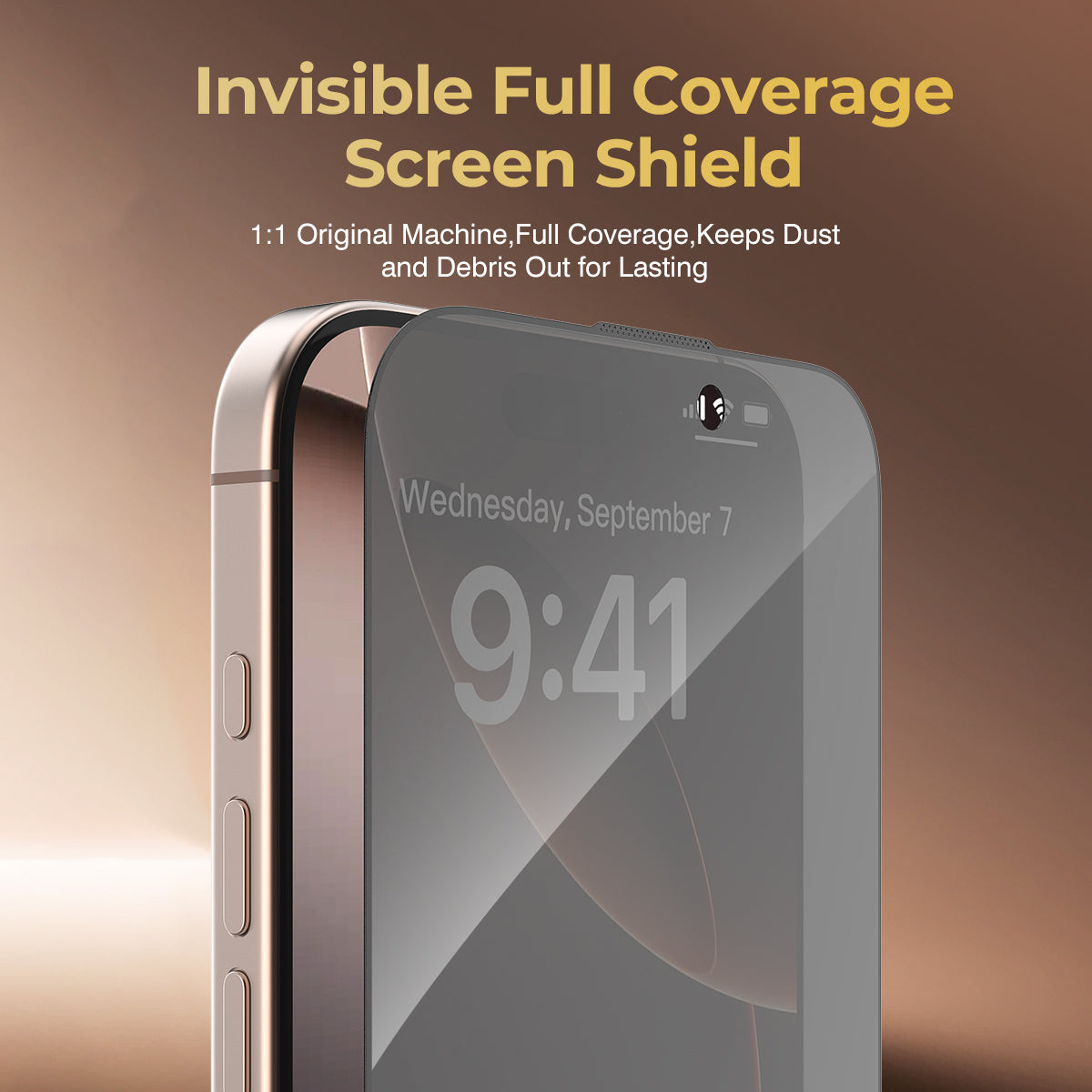 ESEEKGO TGP-03 Full Cover Privacy Tempered Glass Anti Peeping(50/400)