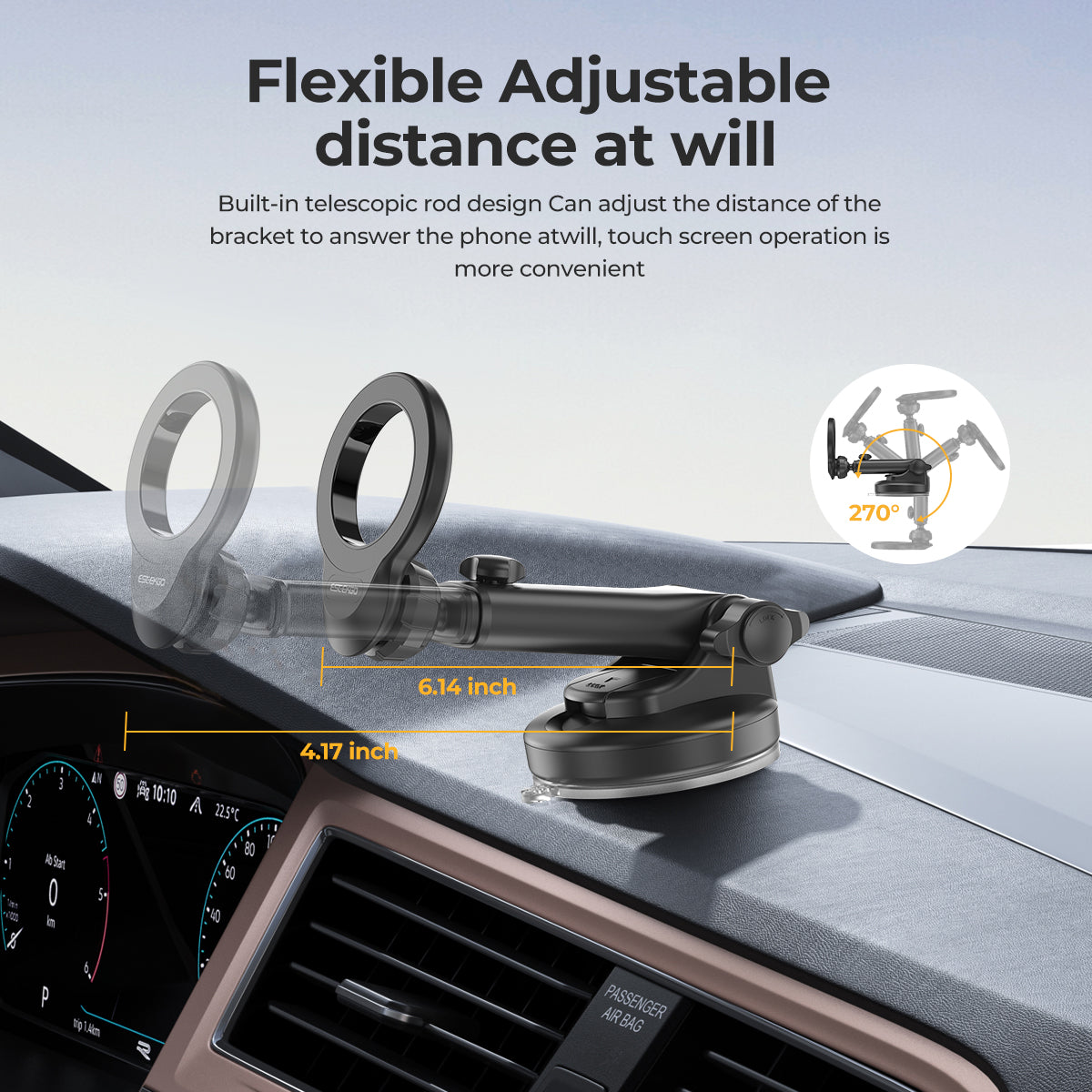 ESEEKGO CH-11 Car Magnetic Holder (60)