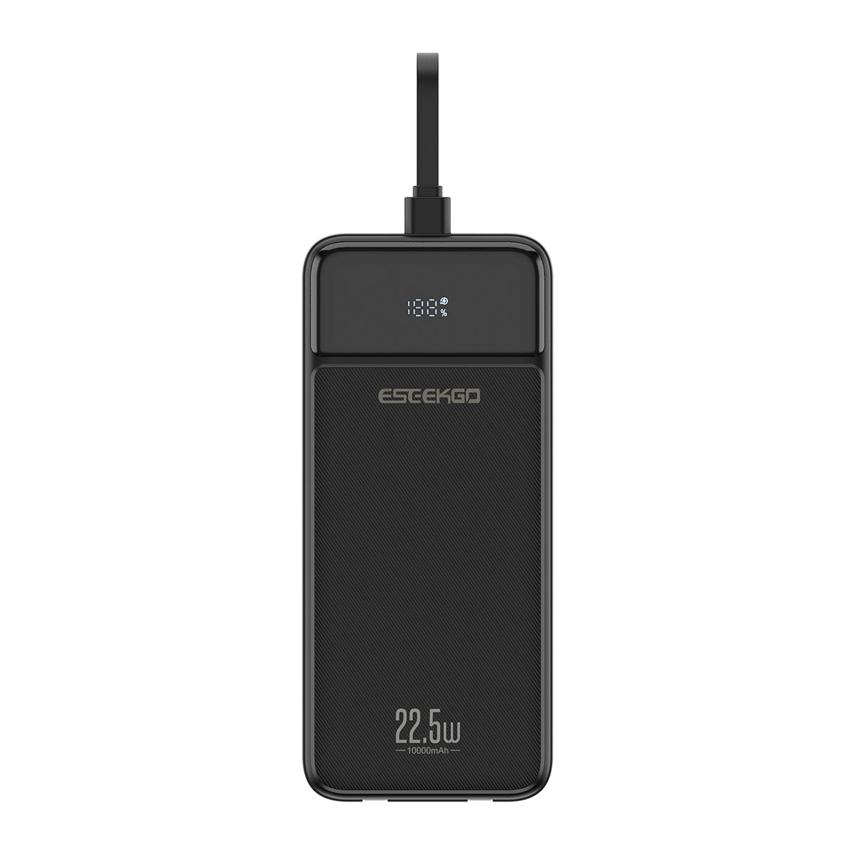 ESEEKGO P-12B 10000 mAh Power Bank With Built-in 3 Cable(8/48)