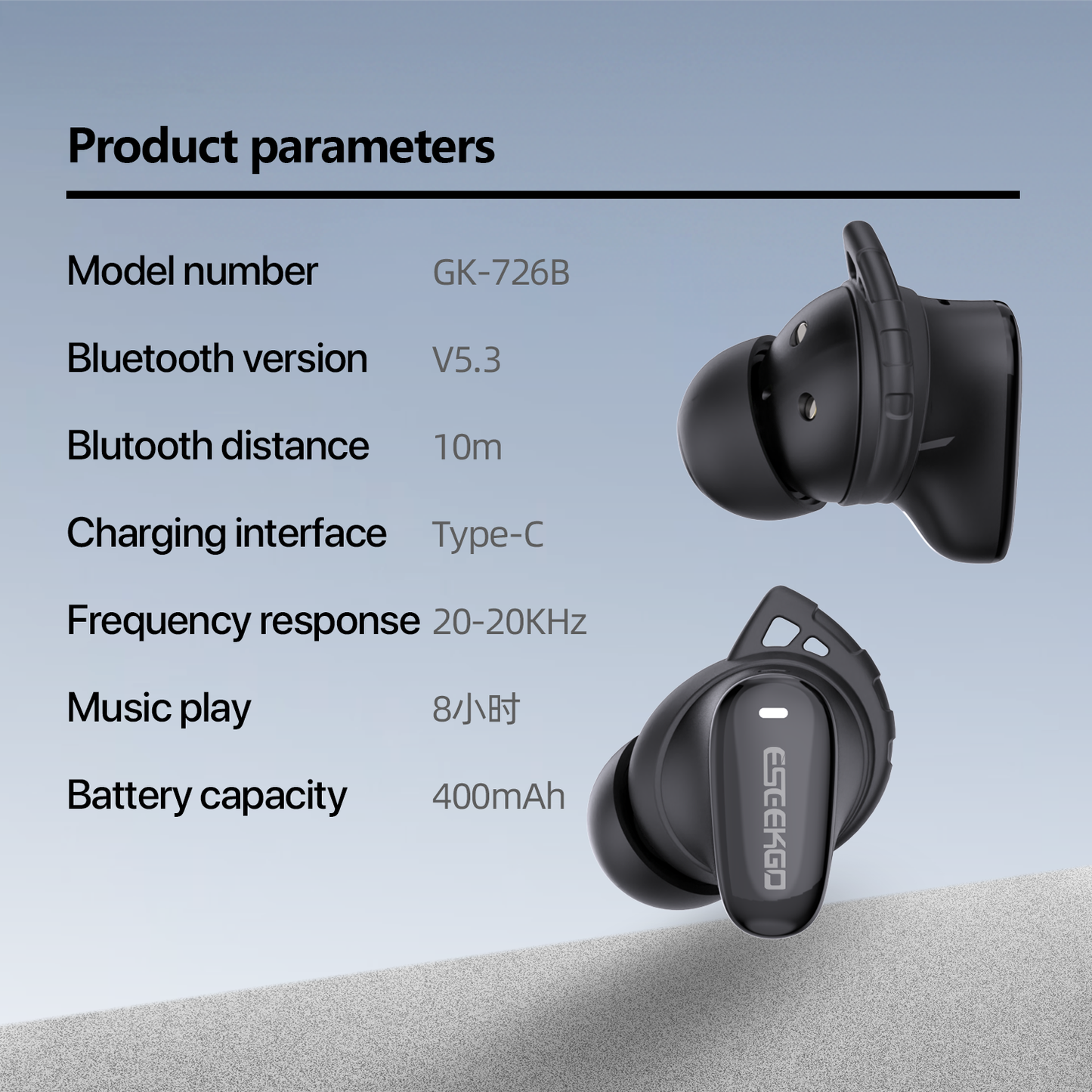 ESEEKGO Bluetooth Earphone