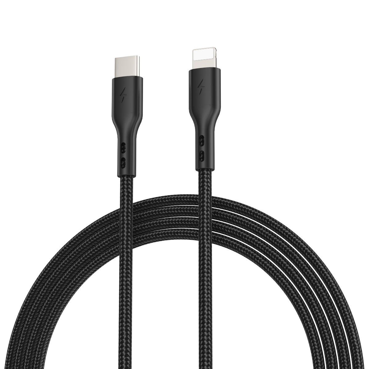 ESEEKGO G-3CL Nylon Braided Type-C To 8 PIN Data Cable (12/120)