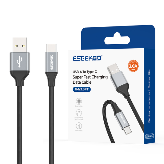 ESEEKGO G-61AC 1M/3.3FT USB To Type-C data cable(40/400)