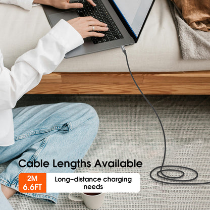 ESEEKGO ES-C200 USB-C To USB-C 100W/5A Data Cable (12/120)