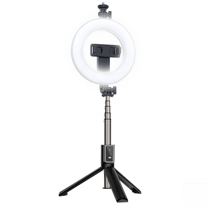 ESEEKGO P40D Mobile Phone Bluetooth Selfie Stick Integrated Tripod + Fill Light