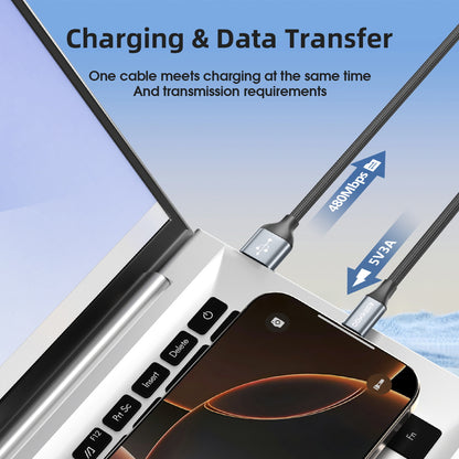 ESEEKGO G-62AC USB-A to Type-C Data Cable(14/140)